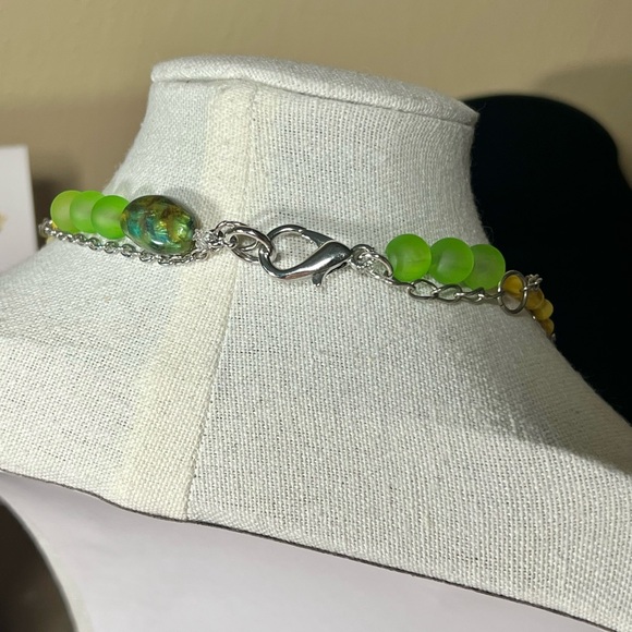 “Bioelectric Torque” Necklace & Earring Set - Picture 7 of 10